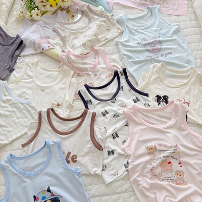 【买一送一到手2件】A类10A抗菌可降解莱赛尔儿背心组合AL2606