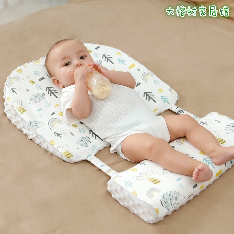 防吐奶斜坡垫斜坡垫枕头新生15度