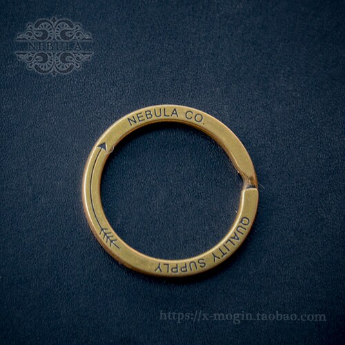 独特复古怀旧加大加宽厚实钥匙圈