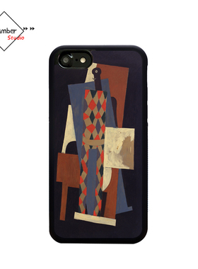 毕加索抽象艺术复古油画适配iPhone XR苹果XS MAX/11PRO/13手机壳17Pro Max全包16手机套15华为P80