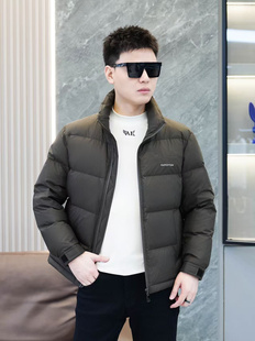 VMEN威曼冬季新款男士轻薄羽绒服外套时尚百搭保暖男装白鸭绒上衣