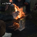 LTHW旅腾户外折叠便携柴火炉露营野餐炉具炉子焚火架野营烧烤野炊