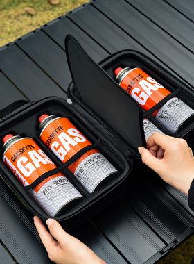 LTHW旅腾户外卡式气罐硬质收纳包长气瓶燃气防撞包储存加厚隔热包