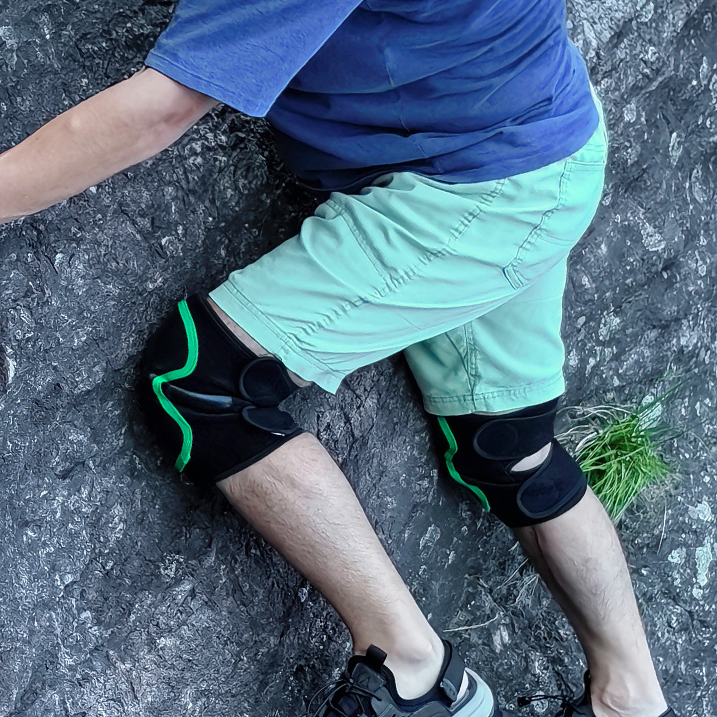 LTHW旅腾运动防撞护膝盖徒步登山防磕碰溯溪涉水防滑户外攀岩爬行