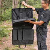 柯曼大号igt茶桌收纳包多用卡式 炉分层野餐收纳袋整套桌板集合包