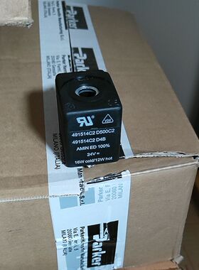 原装parker派克电磁阀线圈491514C2 D4B  24V