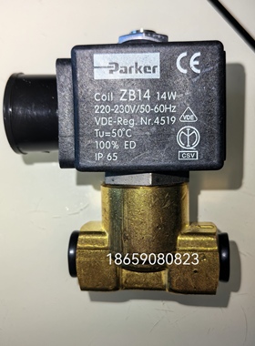 原装正品美国PARKER电磁阀ZB14 VE146.3KV