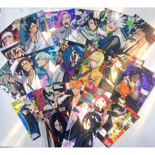 BLEACH 死神千年血战篇角色明信片套装 动漫原画收藏明信片