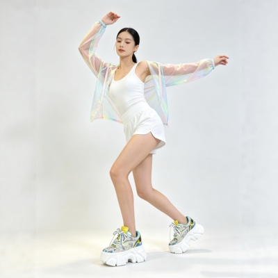 2025春季新款专柜同步个性老爹鞋厚底增高彩色时尚设计款休闲运动