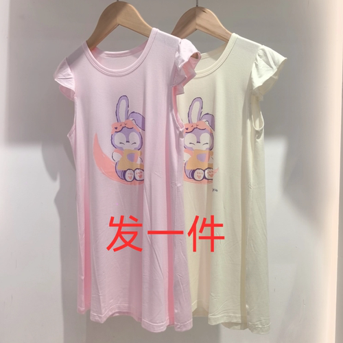 今贝旺睡裙莫代尔兰精天丝儿童110码中140大童冰丝家居服睡衣180