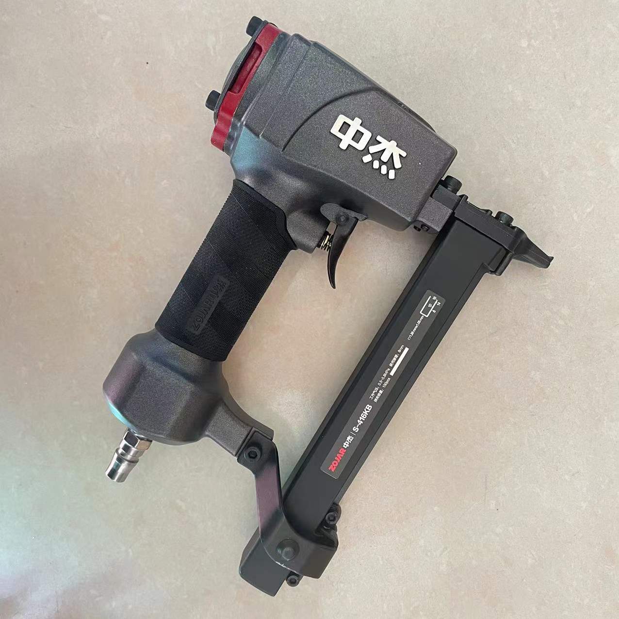 原装正品中杰425K码钉枪416 kb气动钉枪编藤枪钢丝网窗钉枪铁管枪