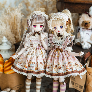 【MELODY.C】BJD MDD 四分男女 chocolate factory lolita SK半裙