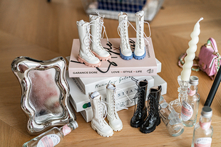 【MELODY.C】BJD SDM MDD 四分男女 高帮战术靴 骑士靴