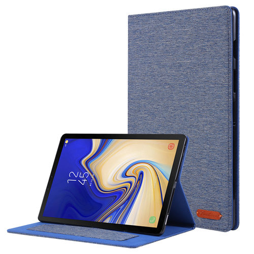 适用于三星Tab SE 10.5T720/t725b布纹TPU款皮套 智能休眠保护套