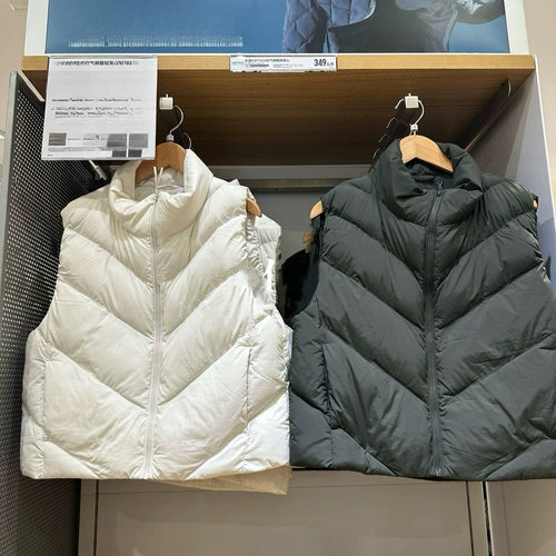 URAZ女装！空气棉服短背心！保暖马甲外套2025秋冬新款479210