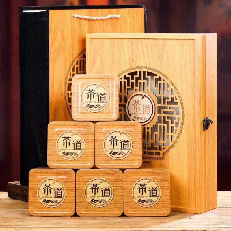 铁观音清香型茶叶原产地新茶高档木质礼盒装节日送礼茶礼定制logo