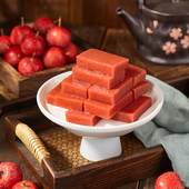 沂蒙公社山楂糕原味鲜蒸儿童休闲零食山楂糕山楂片无添加500g盒装