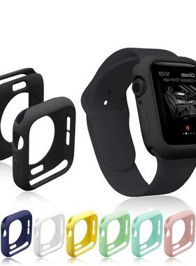 适用iwatch11/1098代76SE2防摔糖果硅胶套54苹果手表保护壳Ultra3