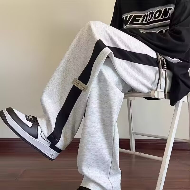 280G夏季薄款运动宽松直筒休闲裤