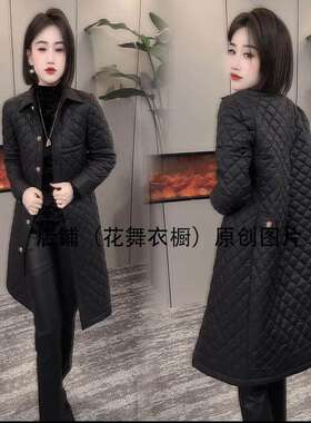 时尚中长款外套百搭二棉休闲显瘦