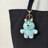 小怪兽苏利文可爱卡通动漫玩偶挂件桌面摆件钥匙扣书包挂饰送礼物