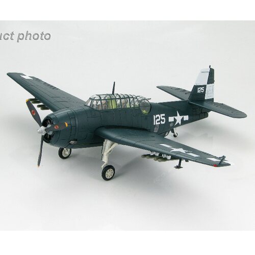 HM 收藏家 HA1217 1/72 美国 TBF 轰炸机 大黄蜂航母 击沉战列舰