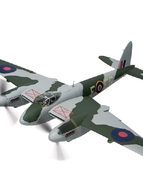 狗仔 Corgi AA34604 1/32 英国 蚊式 亚眠监狱 杰里科行动 1944