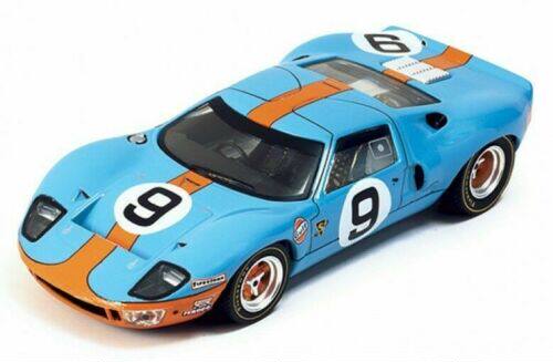 ixo 1/43 福特 gt40 9号 gulf 赛车 勒芒 24小时拉力赛 1968 冠军