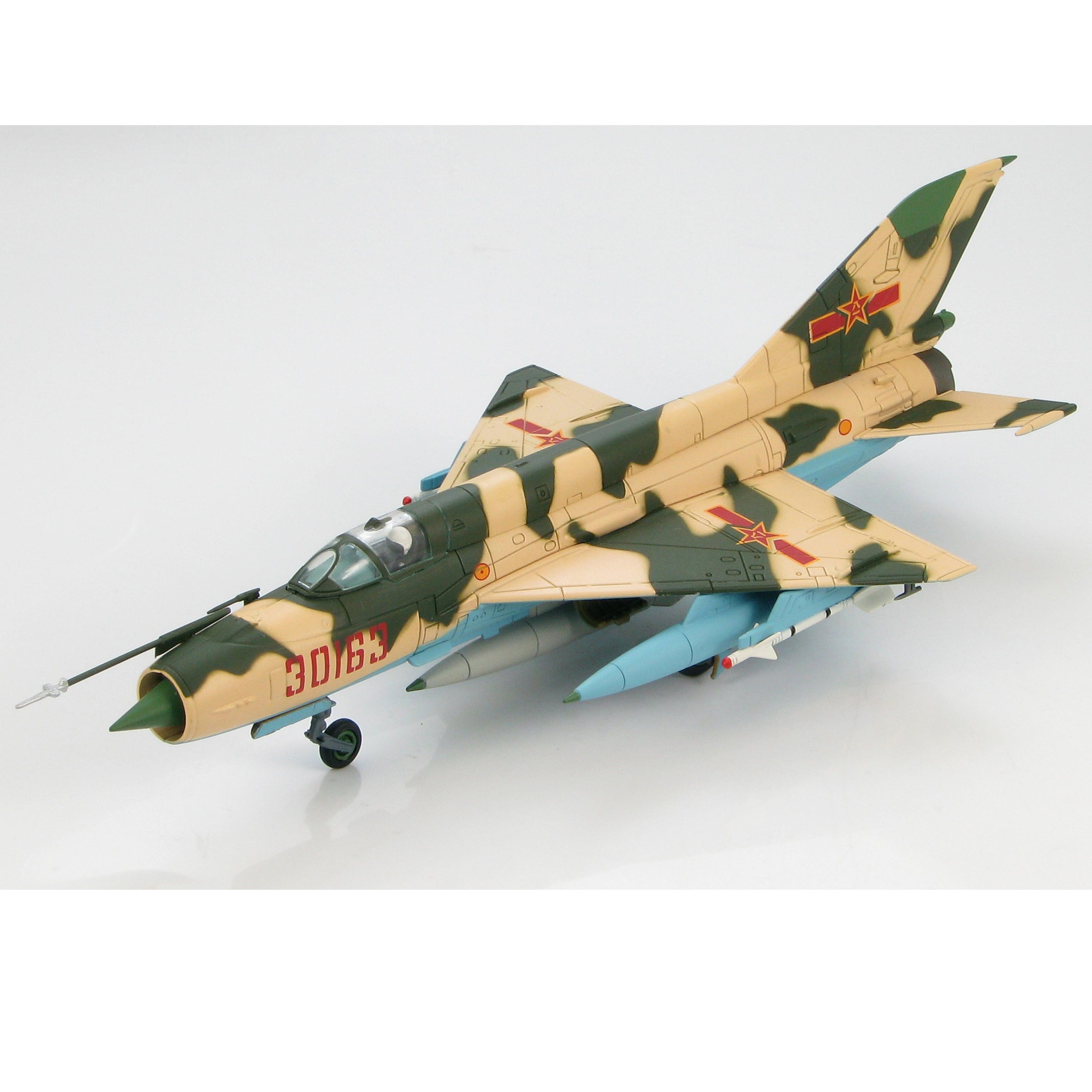 HM 收藏家 HA0180 1/72 中国空军 歼-7 J7C 米格 21 1999 阅兵