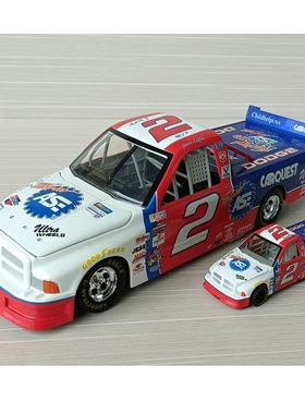 RC 1/18  1/43 道奇 公羊 纳斯卡 NASCAR 赛车 皮卡 2号 套装