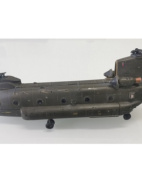Corgi 狗仔 AA34210 1/72 英军 CH-47 支奴干 直升机 阿富汗 战损