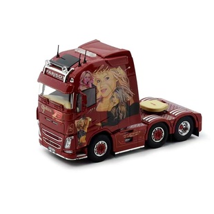 TEKNO 1/50 沃尔沃 VOLVO FH4 XXL 6x2 卡车 美女 彩绘