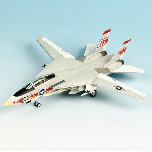 收藏家 HM HA5220 1/72 美军 F-14 VF-1 红狼中队 企业号 102