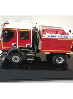 Norev 1/43 雷诺 MIDLUM magirus camiva 越野 消防车