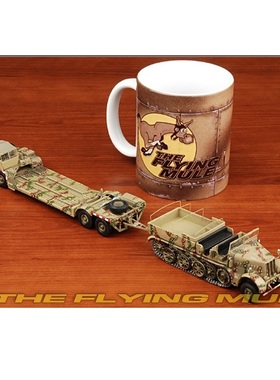 WARMASTER 1/72 德军 FAMO 18吨 半履带 SD.AH.116 坦克 拖车