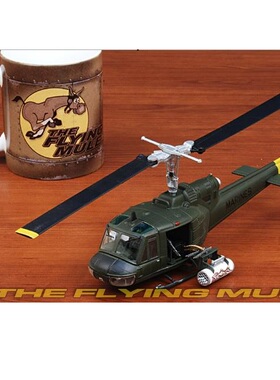 狗仔 Corgi US50403 1/48 美军 UH-1E VMO-2 Vietnam 炮艇 直升机