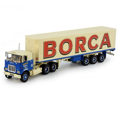TEKNO 1/50 马克 MACK F700 卡车 BORCA 箱式 货车