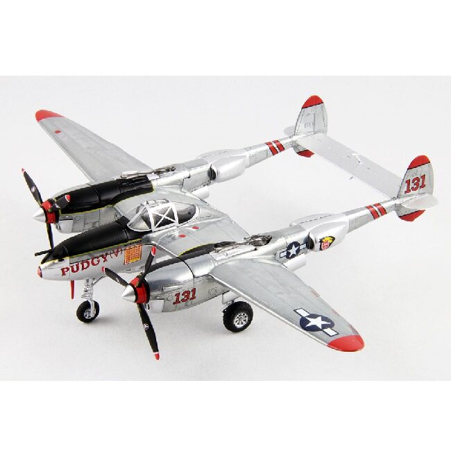 WITTY 维达 1/72 美国 P-38 闪电 战斗机 红色恶魔