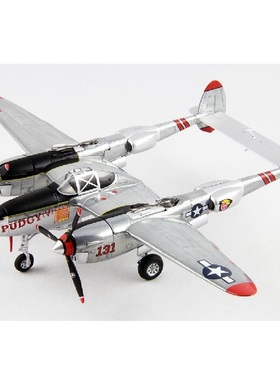 WITTY 维达 1/72 美国 P-38 闪电 战斗机 红色恶魔