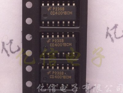 原装正品 CD4001BCM SOP14BOM表