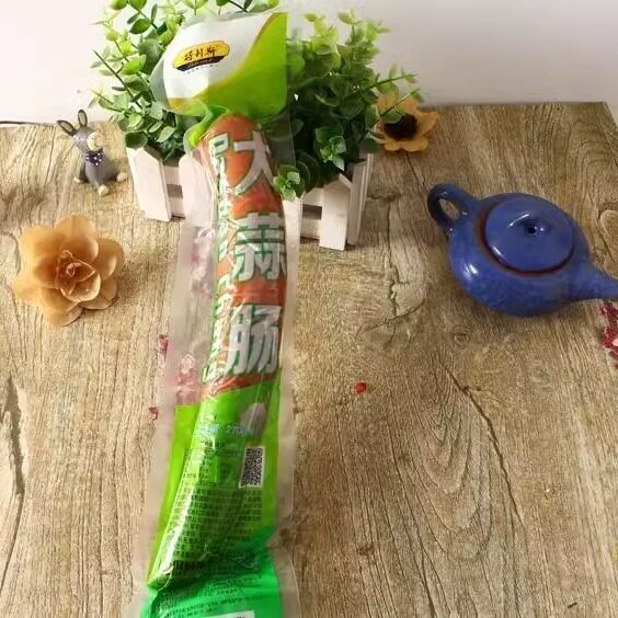 得利斯大蒜肠开袋即食热狗汉堡
