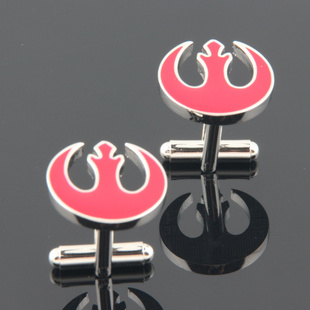法式袖扣袖钉 男士cufflinks Superhero星球大战 同盟星鸟