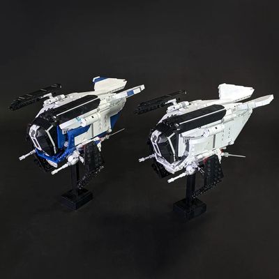 960pcs 星球大战Moc科洛桑巡逻艇警察艇套装（不包含人仔）