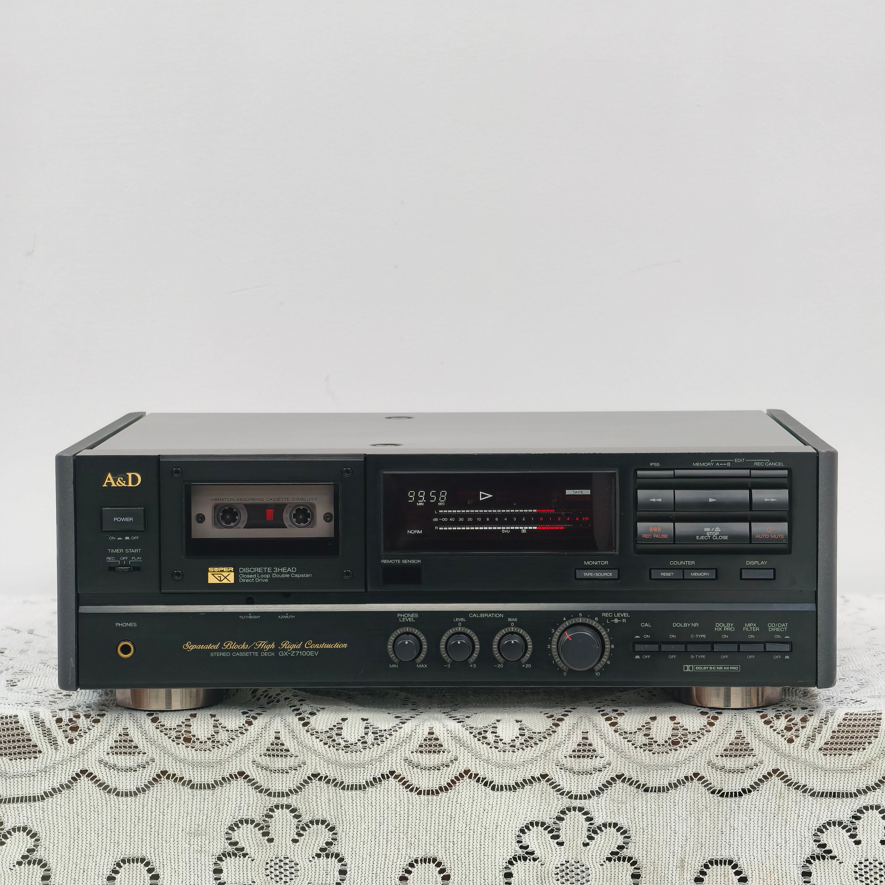 原装进口二手 雅佳/ AIKI GX- Z7100 EV三磁头 次旗舰录放卡座