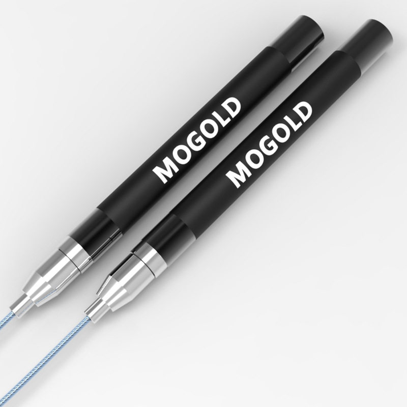 MOGOLD竞速健身跳绳拳击负重极速轴承跳绳学生运动考试钢丝绳跳绳