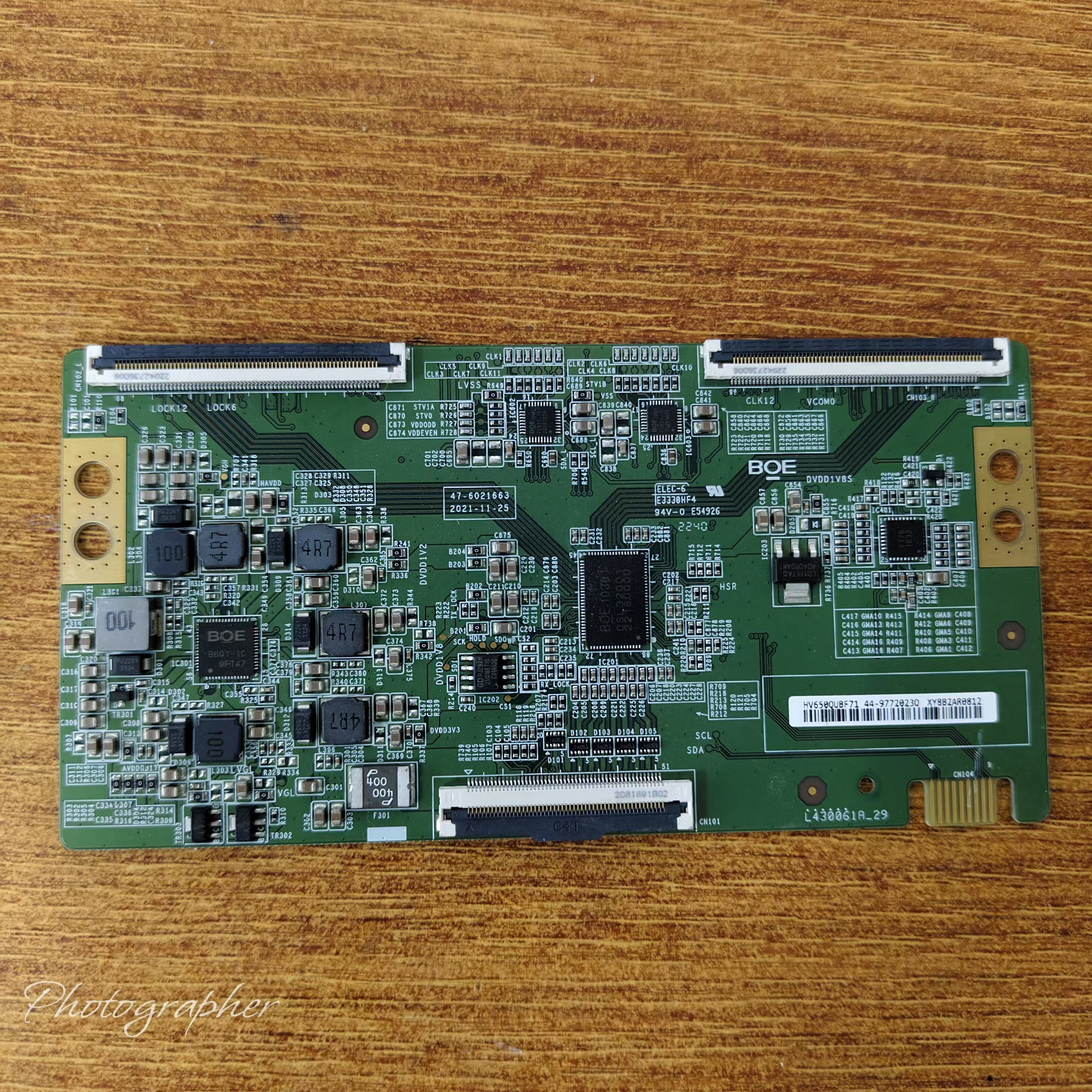 原装创维65A23海信65E3G-PR0逻辑板47-6021663 HV650QUBF71电路板