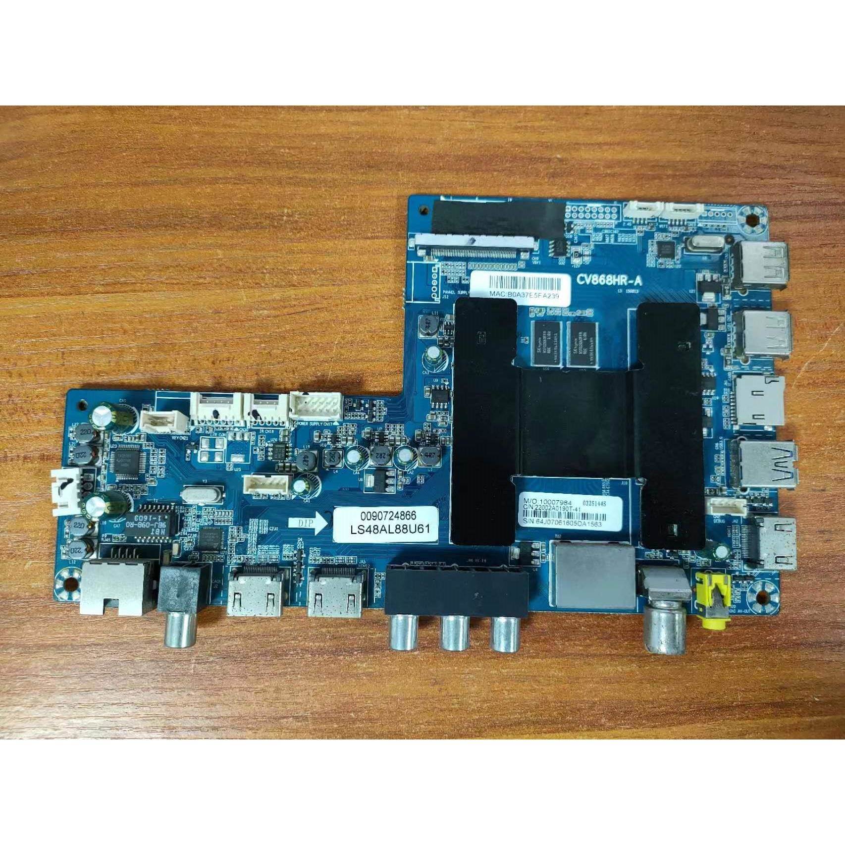 瑞原装海尔LS48AL88U61主板CV868HR-A 0090724865屏LSC480FN02-B0