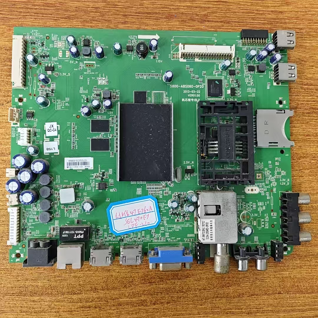 原装创维47E760A主板5800-A8S060-0P20屏SEL470FY(LDF-210)实物图