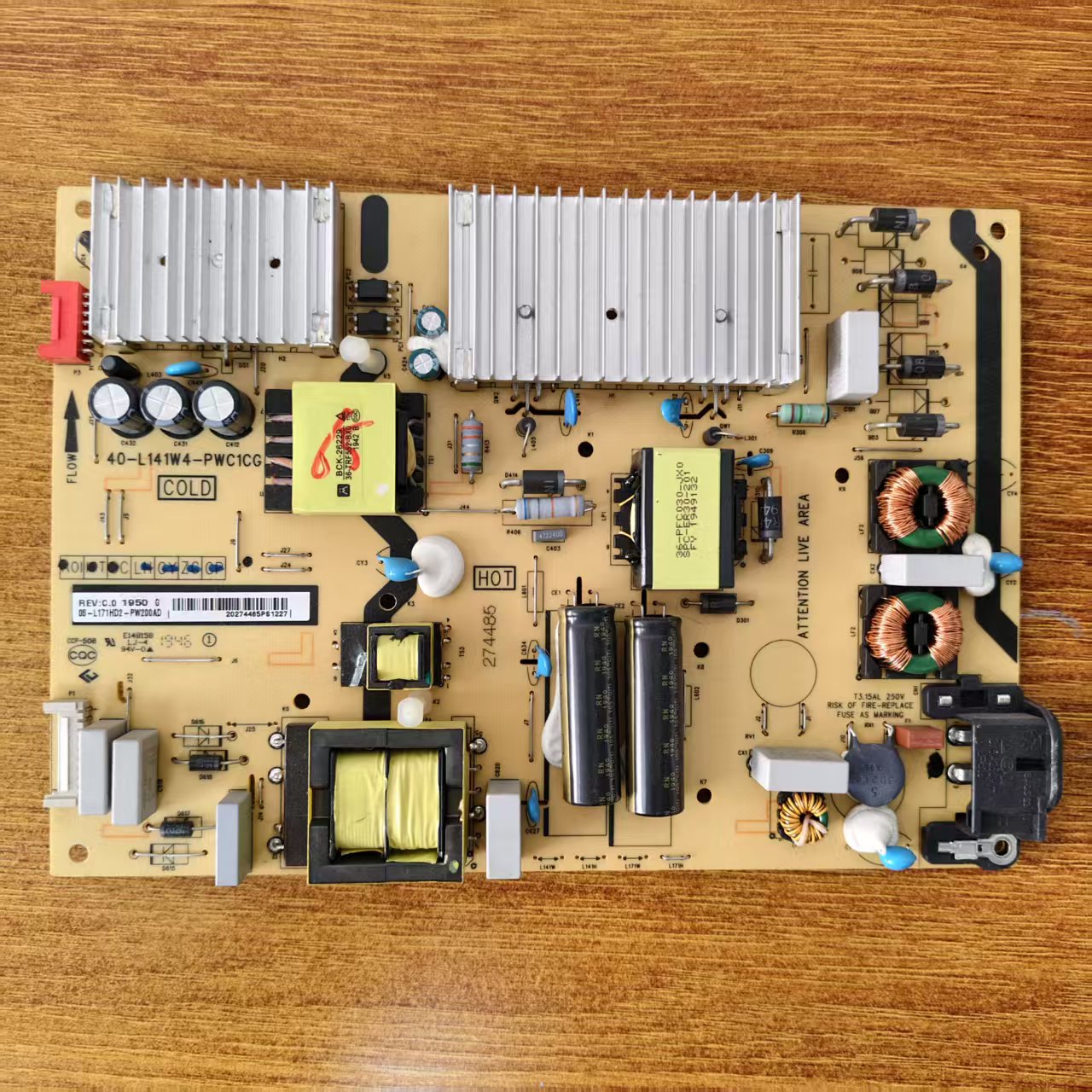 TCL65V2/F6/L265T3电源板