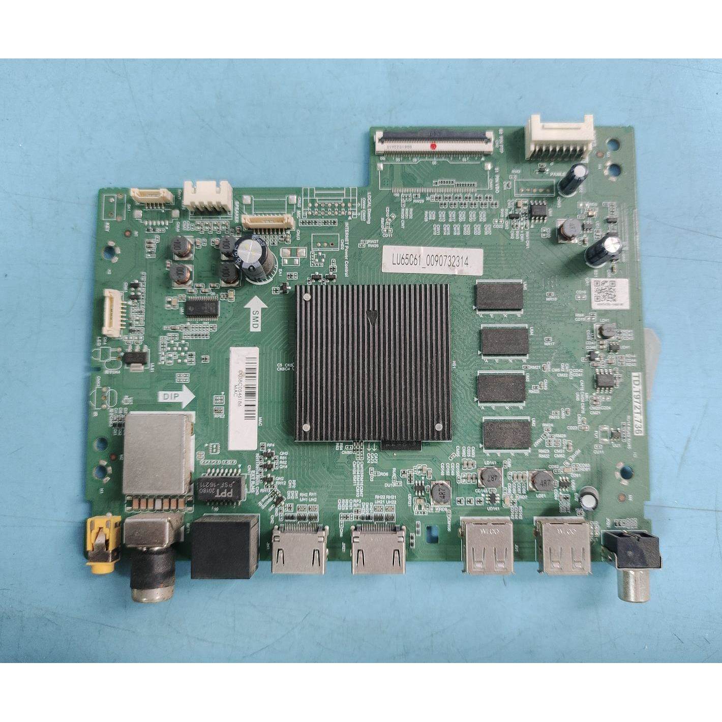 瑞原装海尔75U1 65V31 LU65C61 LS55Z51电视机主板TD.T972T.736屏